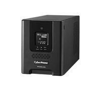 CyberPower Professional Tower Series PR2200ELCDSL - Onduleur - CA 230 V - 1980 watt - 2200 VA - 9 Ah - RS-232, USB - connecteurs de sortie : 9