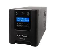 CyberPower Professional Tower Series PR750ELCD - Onduleur - 675 watt - 750 VA - 7 Ah - RS-232, USB - connecteurs de sortie : 6