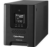 Onduleur Cyberpower Professional Tower Series PR3000ELCDSL - Onduleur - CA 230 V - 2700 Watt - 3000 VA - 9 Ah - RS-232, USB - connecteurs de sortie : 9