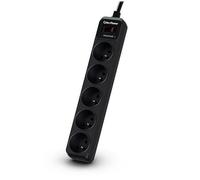 Cyberpower tracer iii b0520sc0-fr parafoudre 5 prise(s) ac 200 - 250 v 1,8 m noir
