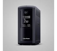CyberPower Tracer III VP1000ELCD-FR alimentation d'énergie non interruptible Interactivité de ligne 1 kVA 550 W 4 sortie(s) CA
