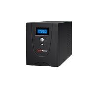 CyberPower Systems Onduleur externe Value 2200EILCD 2200 VA / 1320 W 9 Ah RS-232 USB 6 sorties