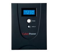CyberPower VALUE2200EILCD Onduleur Tower 2.2kVA/1320W, Sinus, 6 prises IEC, USB, Série, RJ45/RJ11, Batterie LiPo 9Ah, Écran LCD, Logiciel PowerPanel