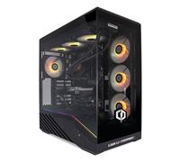 CYBERPOWERPC Luxe Gaming PC - AMD Ryzen 7 9800X3D, Nvidia RTX 5070 12GB, 32GB RAM, 1TB NVMe SSD, 650W 80+ PSU, Wi-FI, Refrigeración a Liquido CPU, Windows 11, V100R RGB