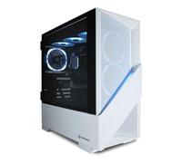 CyberpowerPC Luxe Gaming PC - Intel Core Ultra 9 285K, AMD RX 9070 XT, 32GB RAM, 2TB NVMe SSD, 750W PSU, Windows 11, Liquid Cooling, Amethyst 360M Airflow White