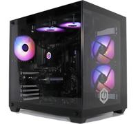 CyberpowerPC Luxe PC Gamer - Intel Core i7-12700KF, Nvidia RTX 5060 Ti 8GB, RAM 32Go, SSD NVMe 1To, 650W 80+ PSU, Wi-FI, Refroidissement Liquide, Windows 11, Ark RGB