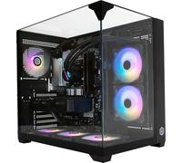 CyberpowerPC Luxe PC Gamer - Intel Core i9-12900KF, AMD Radeon RX 9070 XT 16GB, RAM 32Go, SSD NVMe 1To, 750W 80+ PSU, Wi-FI, Refroidissement Liquide, Windows 11, Trigon RGB