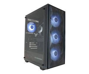 CyberpowerPC Regiment Gaming PC - AMD Ryzen 5 5500, Nvidia RTX 3050, 8GB RAM, 500GB NVMe SSD, 650W PSU, Wi-FI, Windows 11, Sylph