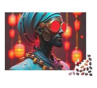 Cyberpunk 1000 Pièces Puzzle pour Adultes Jeux De Défi Familial Puzzle Anti-Stress Entraîner La Mémoire du Cerveau pour Adultes Et Enfants De 14 Ans Et Plus 500pcs (52x38cm)