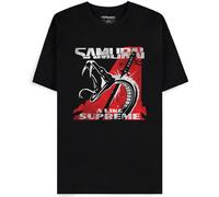 Cyberpunk 2077 - A Like Supreme Homme T-Shirt Manches Courtes Noir M