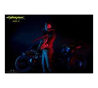 Pure Arts Limited PUREARTS Figurine articulée Cyberpunk 2077 V Male & Bike Échelle 1/6 (Net)