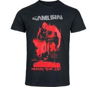 Cyberpunk 2077 - Samurai Reunion Tour 2020 Homme T-Shirt Manches Courtes Noir S