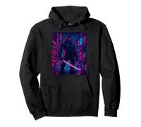Cyberpunk Bigfoot - Cryptids Yeti Sasquatch Sweat à Capuche