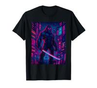 Cyberpunk Bigfoot - Cryptids Yeti Sasquatch T-Shirt