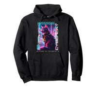 Cyberpunk CyberCat | Tokyo futuriste Sweat à Capuche