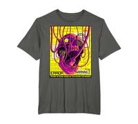 Cyberpunk Esthétique Cyborg Robot Crâne Sci-Fi Crâne Amoureux T-Shirt