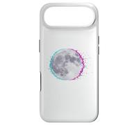 Cyberpunk Glitch Moon - Retro Vaporwave Full, Moon Art Coque pour iPhone Air