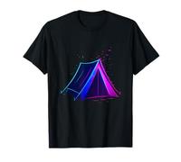 Cyberpunk Glitch Tente T-Shirt