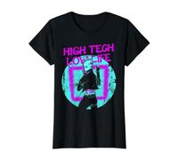 Cyberpunk High Tech Low Life Japanese Esthétique Futuriste T-Shirt Graphique avec Valeur