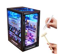 Cyberpunk LED Tech Alien Hub DIY Puzzle 3D Book Nook (Future World)