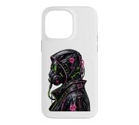 Cyberpunk Masque à gaz Biohazard Goth Punk Y2K Cadeaux Coque pour iPhone 14 Pro Max