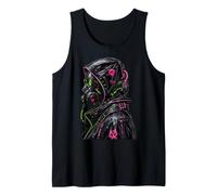 Cyberpunk Masque à gaz Biohazard Goth Punk Y2K Cadeaux Débardeur