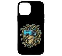 Cyberpunk Medusa VR Casque Mythologie Grecque Drôle Gamer Art Coque pour iPhone 12 Mini