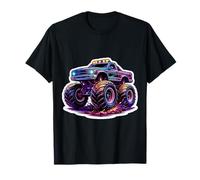 Cyberpunk Monster Truck Fan Amateur Cool Event Goer T-Shirt
