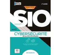 Cybersécurité BTS SIO 1re année (2024) - Pochette élève