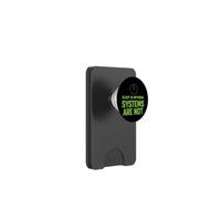 Cybersécurité Cybersécurité Hacker éthique Sécurité Informatique PopSockets PopWallet pour MagSafe