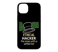 Cybersécurité Ethical Hacker The Ones with a White Hat Coque pour iPhone 14 Plus