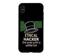 Cybersécurité Ethical Hacker The Ones with a White Hat Coque pour iPhone XS Max