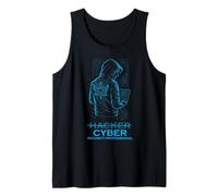 Cybersécurité : hacker éthique et programmeur de sécurité Débardeur