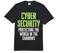 Cybersécurité Hacker éthique Protéger Le Monde dans l'ombre Comfort Colors Adult Heavyweight T-Shirt