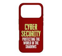 Cybersécurité Hacker éthique Protéger Le Monde dans l'ombre Coque pour iPhone 17 Pro