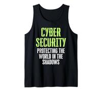 Cybersécurité Hacker éthique Protéger Le Monde dans l'ombre Débardeur