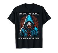 Cybersécurité Secure World Ethical Hacker Tech Design T-Shirt