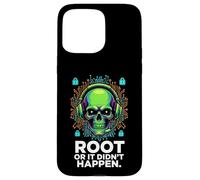 Cybersecurity Root Access Hacker Linux Pentest Coque pour iPhone 15 Pro Max