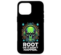 Cybersecurity Root Access Hacker Linux Pentest Coque pour iPhone 16 Pro Max