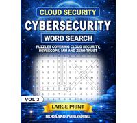 Cybersecurity Word Search Cloud Security: Large Print Puzzles Covering Cloud Security, DevSecOps, IAM and Zero Trust