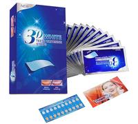 Cyberwork Bandes blanchiment dents - Blanchiment des dents à rayures blanches Blanchiment des dents sans danger pour l'émail, 28 bandes de blanchiment,5d white bande blanchissante