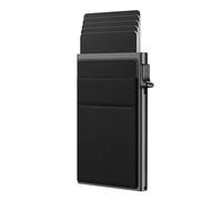 Cyberwork Portefeuille pour Homme | Porte-Carte pour Homme | Carte D'Accès | Design À Éjection Latérale | Protection RFID | Rangement pour Cartes De Crédit Et Billets