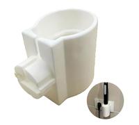 Cyberwork Support de brosse à dents électrique Coq 3D gain de place avec enrouleur de câble, compatible avec base originale pour Oral B série iO 7 8 9, sans base de recharge