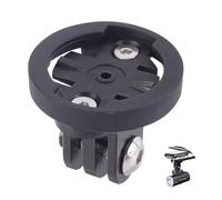 Cyberwork Support Universel de Vélo pour Garmin Edge & Gopro, Adaptateur Combo Compatible Caméra Gopro et Lampe Vélo, Diamètre de l'Orifice 22 mm, Installation Facile sur Guidon