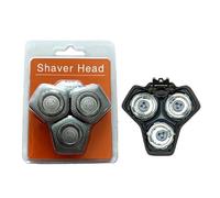 Cyberwork Tête de Rasage SH71/50 de Remplacement Compatible avec Rasoir Phil*is Series 5000 (S55XX) et Series 7000 (S7XX), Noire, Lames de Rasoir Homme de Précision