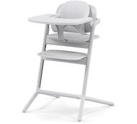 Cybex Chaise haute évolutive LEMO 2 – Pack 3 en 1, réglable en hauteur et en profondeur, blanc