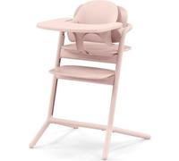 CYBEX - Chaise haute évolutive - Pack 3 en 1 - LEMO 2 - Rose - Réglable en hauteur et en profondeur - Set bébé inclus
