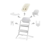 Chaise haute LEMO 4en1 SET All White - CYBEX - Blanc Blanc G