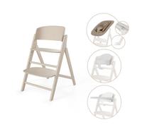 Cybex - Chaise Haute Click & Fold 4-en-1 - Bois
