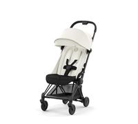 Cybex Coya - Poussette Citadine Ultra Compacte - Châssis Matt Black et Siège Off White